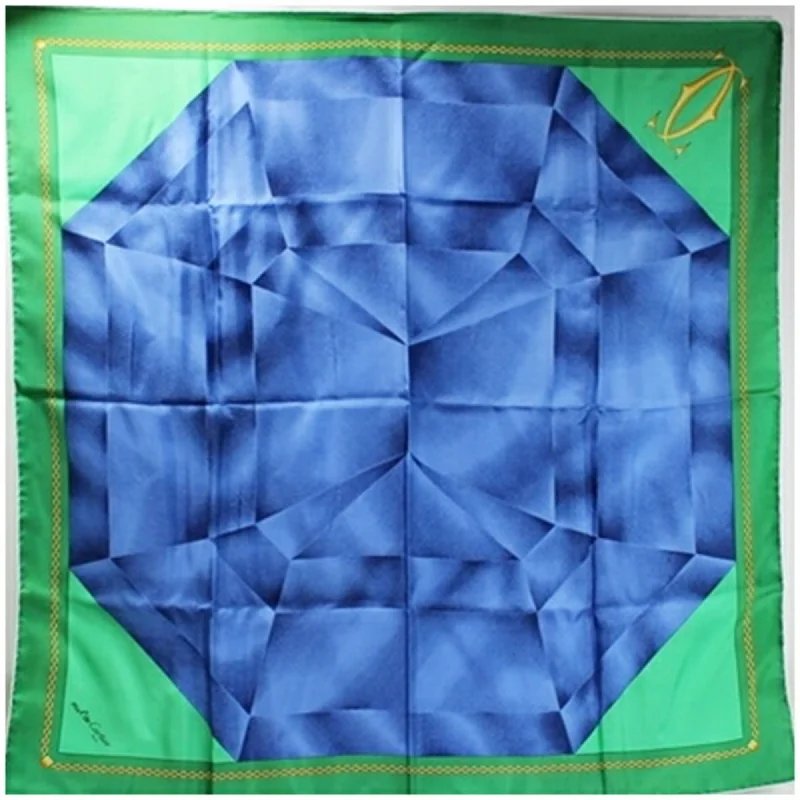 Cartier blue  Scarf (Pre-Owned)