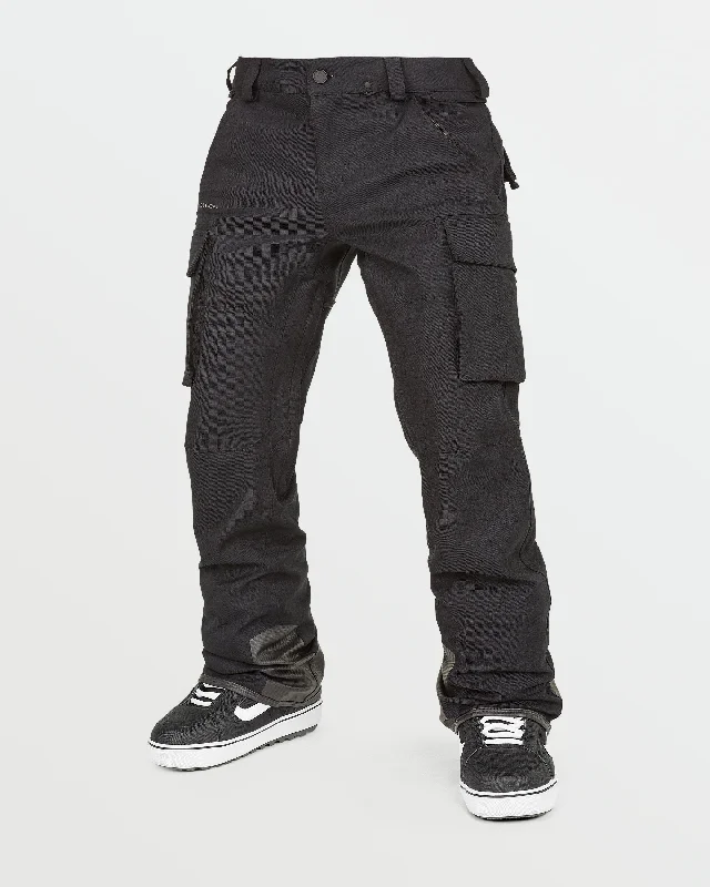 Mens New Articulated Pants - Black