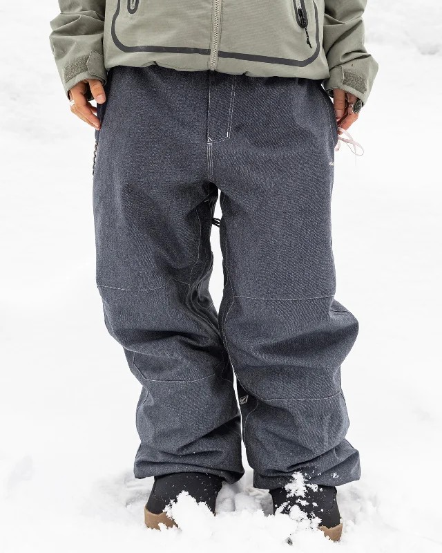 Mens Snow Billow Pants - Dark Denim