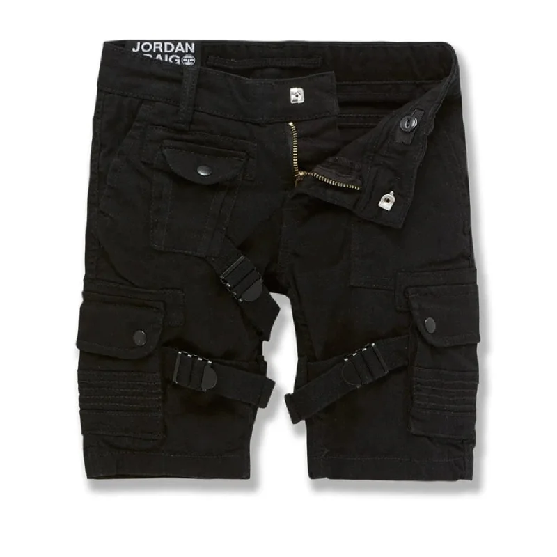 Kids Jordan Craig Cairo Cargo Shorts (Black Out) 4398K