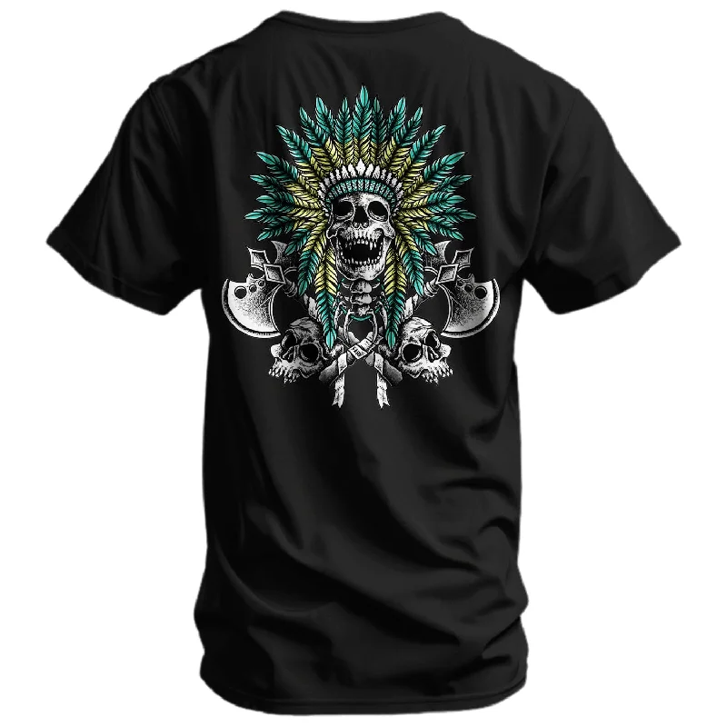 Warrior Spirit Indian Head Men's T-Shirt