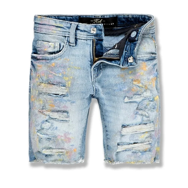 Kids Jordan Craig Vengeance Denim Shorts (Sunrise) J3176SK