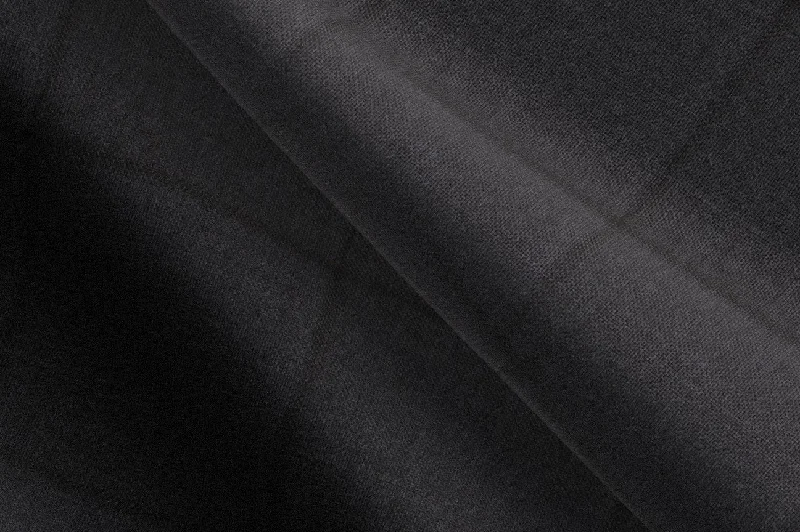 Made to Measure Dark Grey/Black Chalk Windowpane Trouser