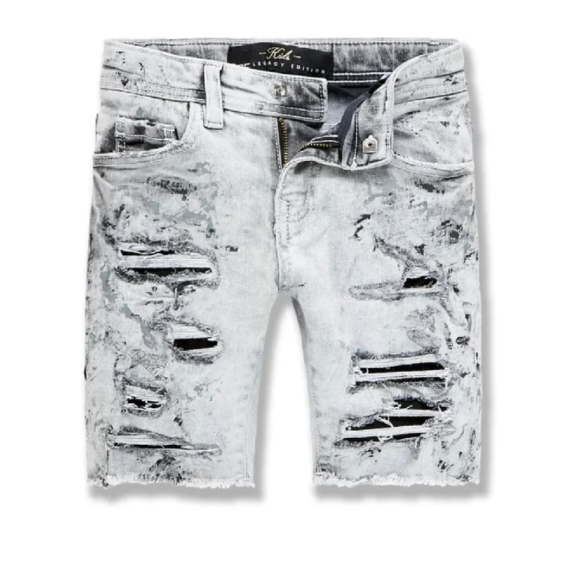 Kids Jordan Craig Vengeance Denim Shorts (Bleach White) J3176SK