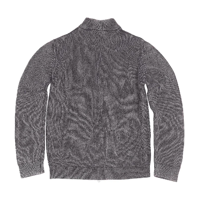 Novica Handmade Charcoal Spark Mens Cotton Cardigan