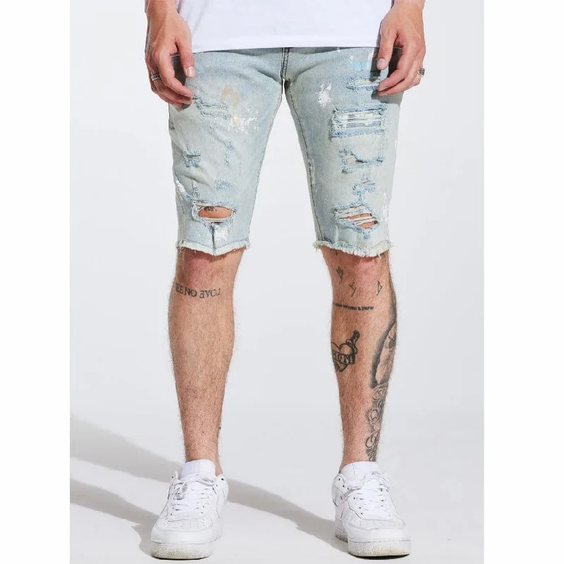 Crysp Philips Shorts (Blue Paint) CRYSPSP221-105