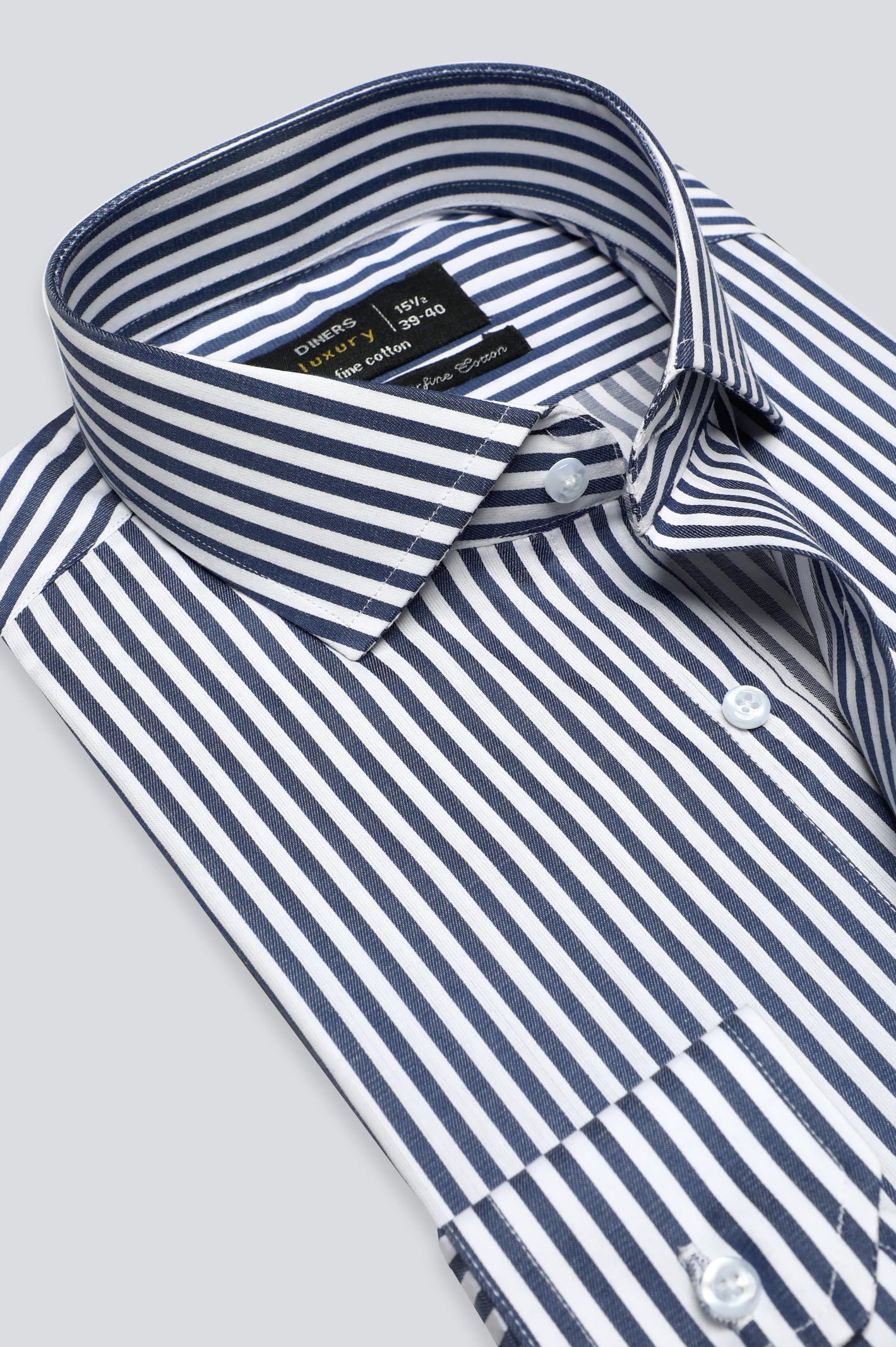 Blue Bengal Stripes Formal Shirt