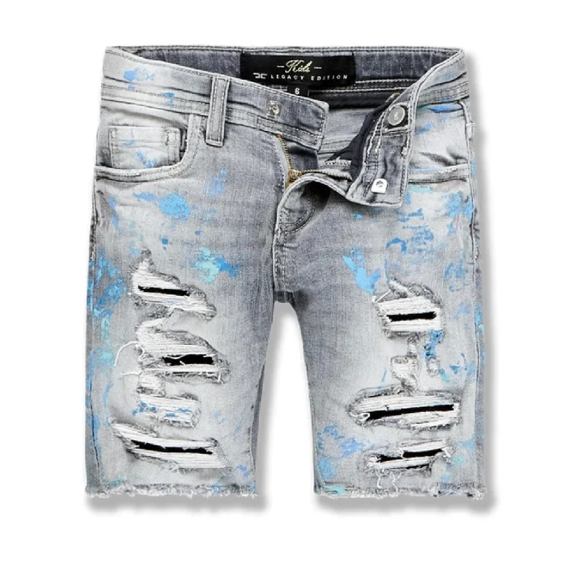 Kids Jordan Craig Vengeance Denim Shorts (Blue Wave) J3176SK