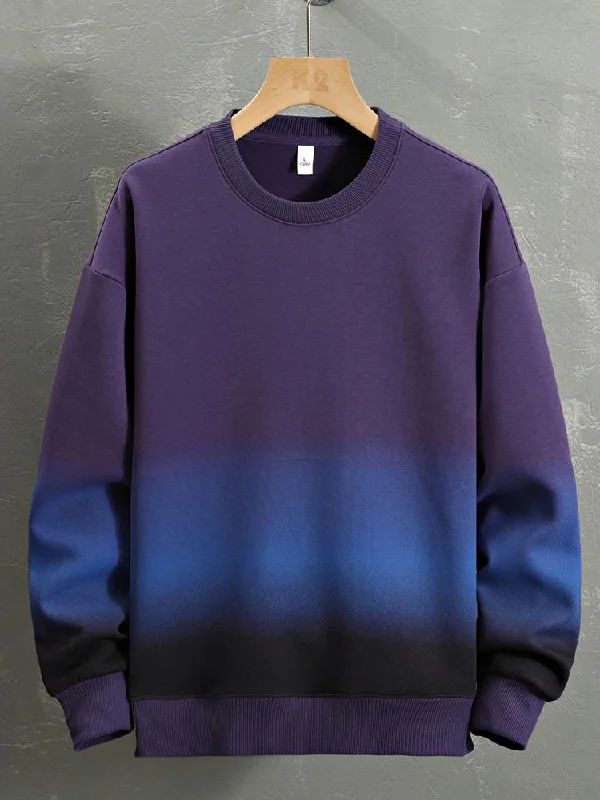 Gradient Print Sweatshirt