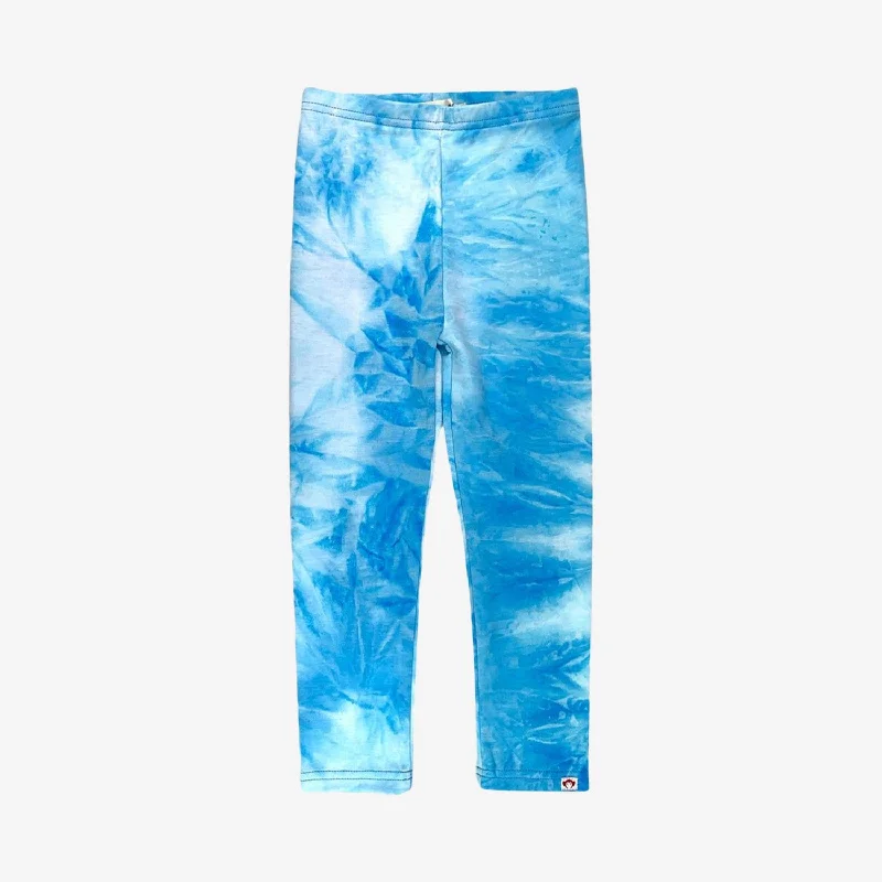 Cropped Leggings | Cool Blue