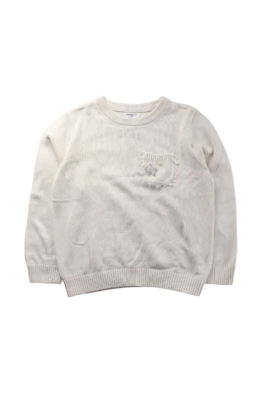 Balabala Knit Sweater With Pocket 5-6T