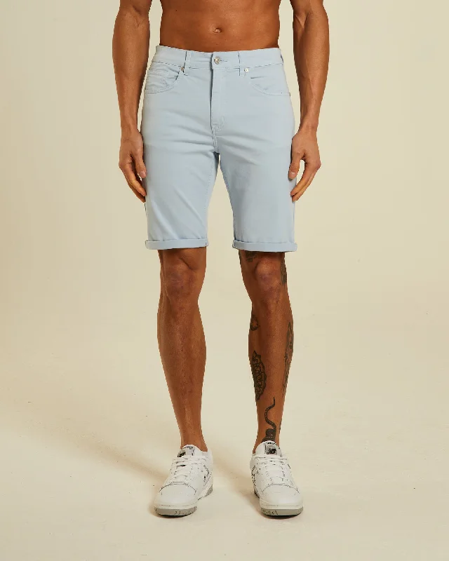 Beck 5 Pocket Short Blue