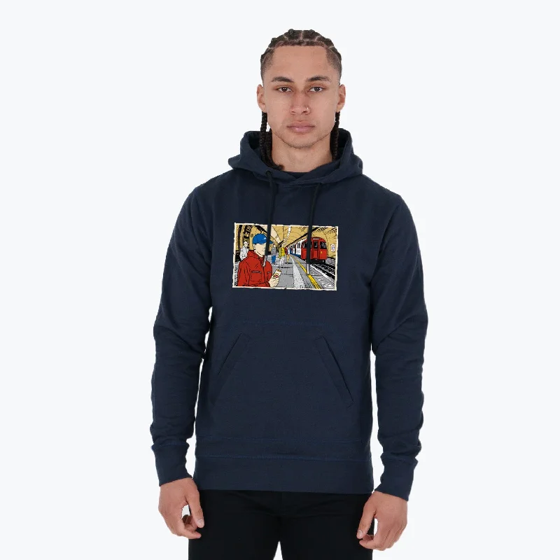 Underground Hoodie Navy