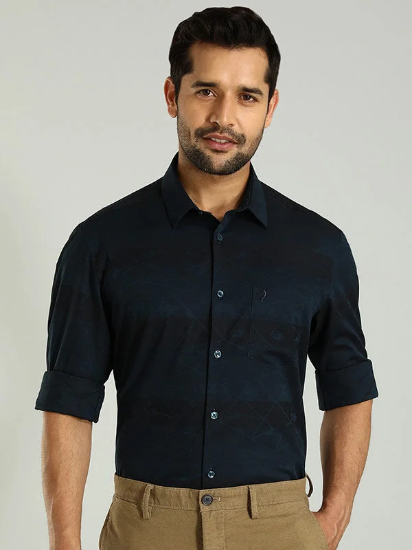 Men Printed Full Sleeve Cotton Shirt