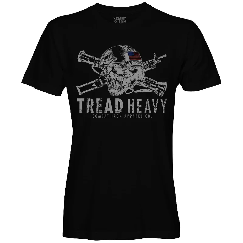 Tread Heavy Skull Operator Men's T-Shirt