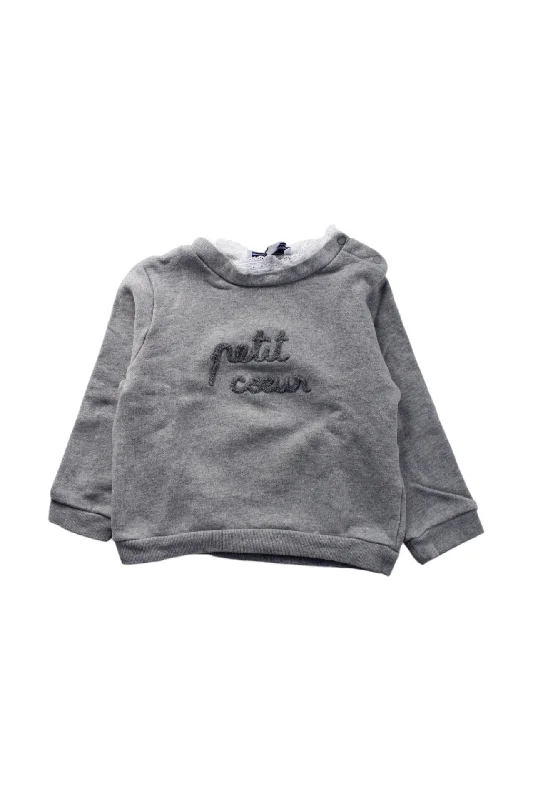 Tartine Et Chocolat Petit Coeur Crewneck Sweatshirt 2T