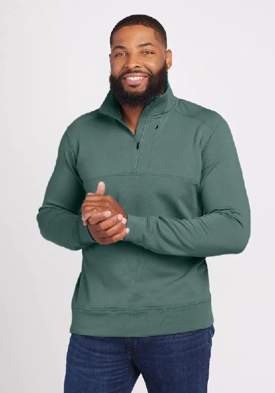 Mason 1/4 Zip • Final Sale Deals! - Duck Green