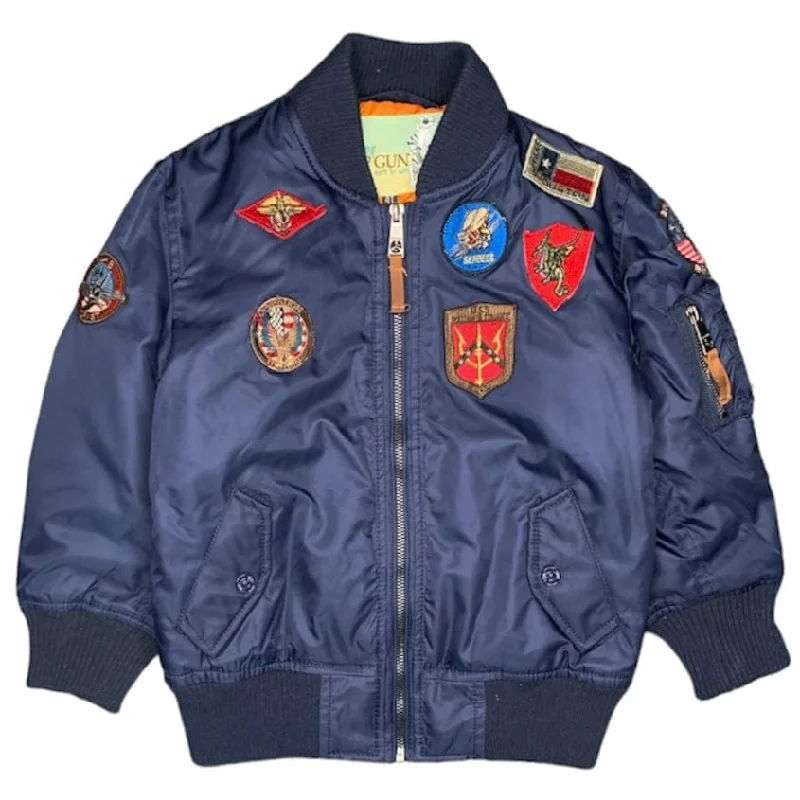 Kids Top Gun Houston Jacket (Navy) TGKMA