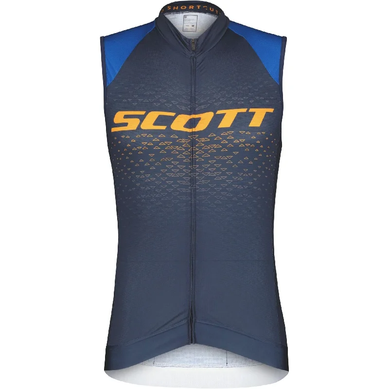 Scott RC Pro Sleeveless Mens Cycling Jersey - Blue