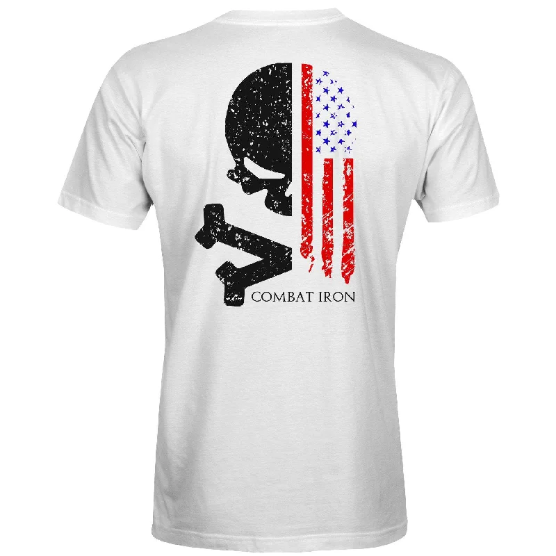 Liberty Skull USA Edition Men's T-Shirt