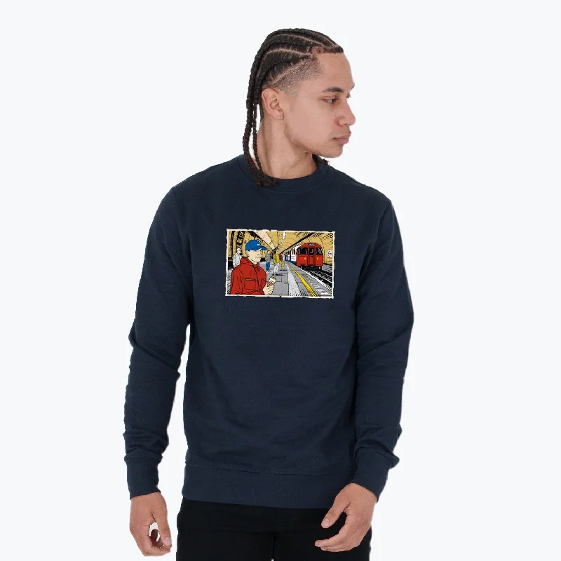 Underground Sweatshirt Navy