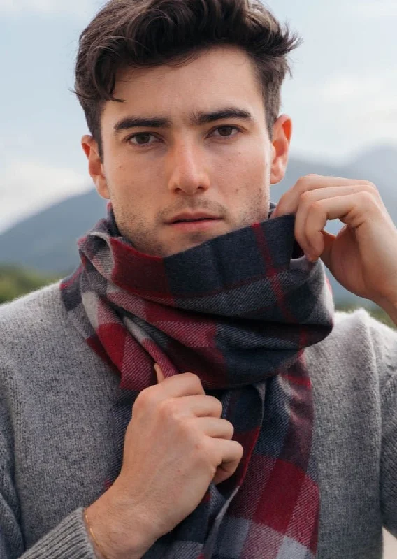 John Hanly Merino Scarf | Multi Colour