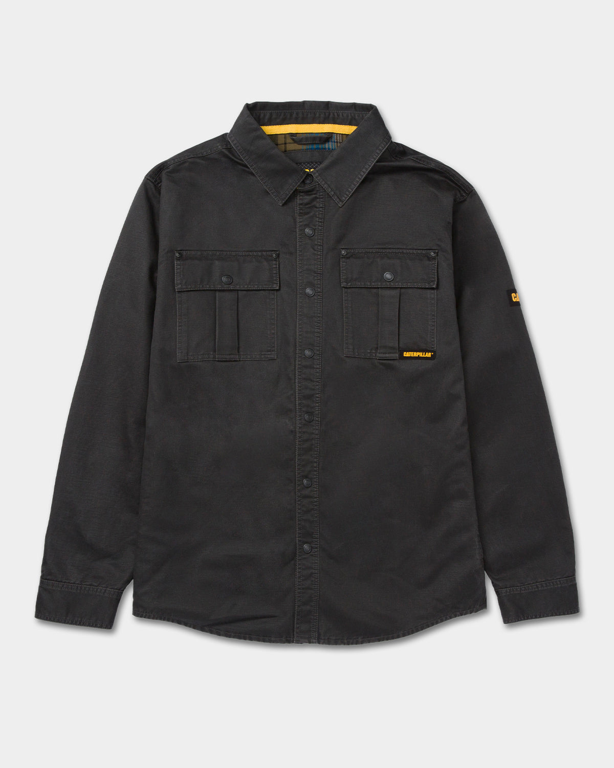 MEN'S WAXED COTTON SHIRT JACKET