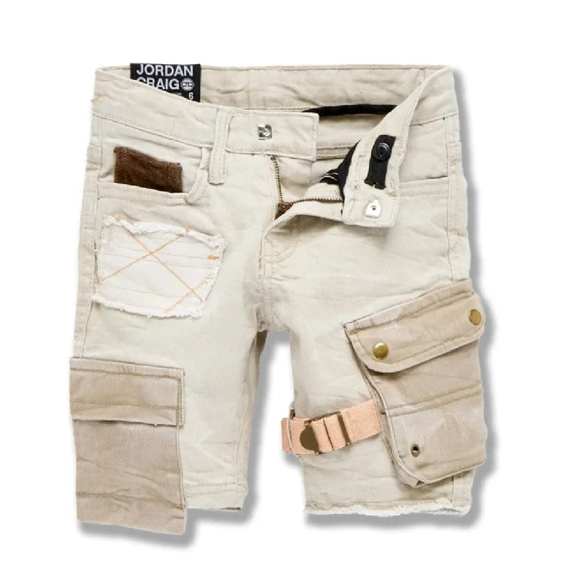 Kids Jordan Craig Travis Cargo Shorts (Earth) 4399K