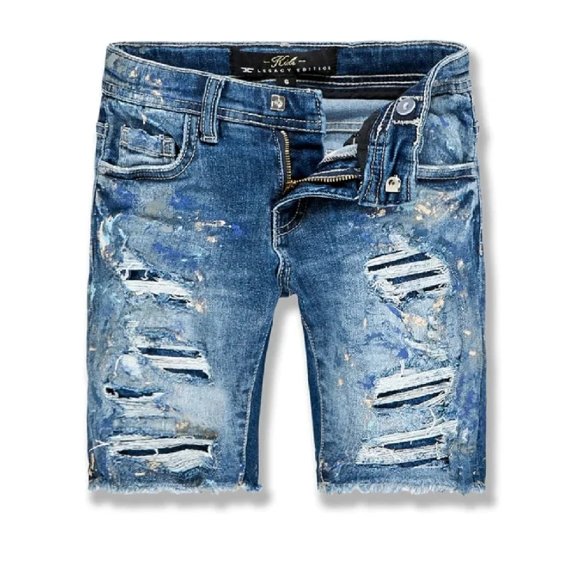 Kids Jordan Craig Vengeance Denim Shorts (Aged Wash) J3176SK