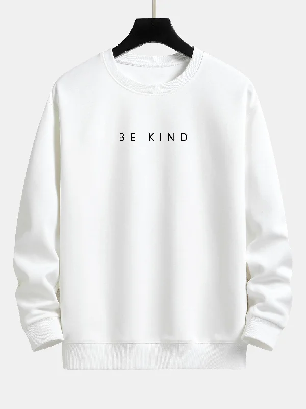 Be Kind Print Relax Fit Sweatshirt