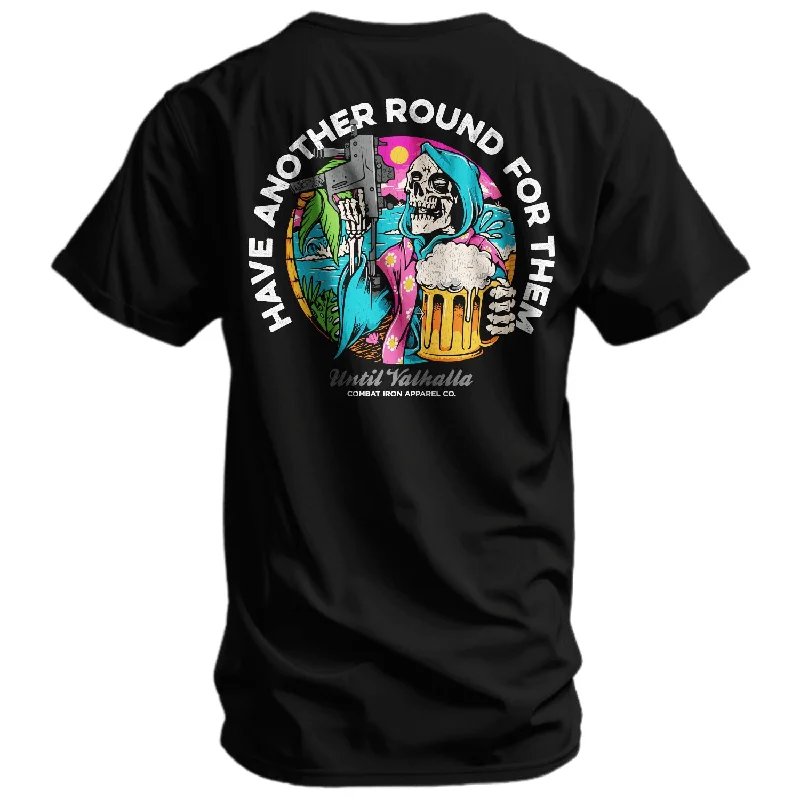 Have Another Round For Them - Until Valhalla Men's T-Shirt