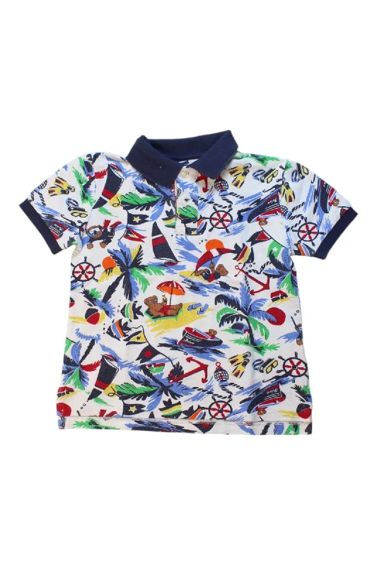 Polo Ralph Lauren Nautical Print Polo Shirt - 6T