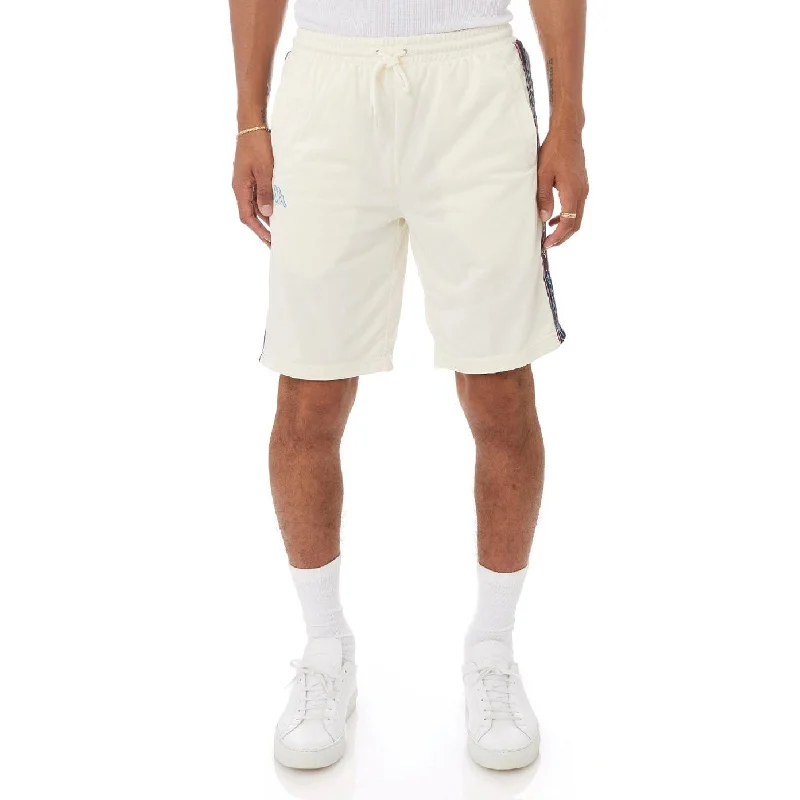 Kappa Logo Tape Asved 2 Shorts (Cream/Black-Blue/White) 34152QW