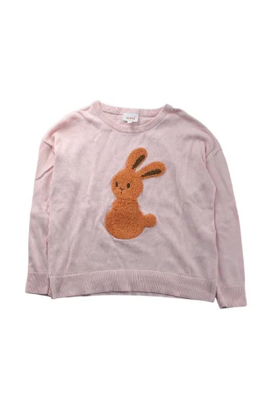 Seed Animal Knit Sweater 6T