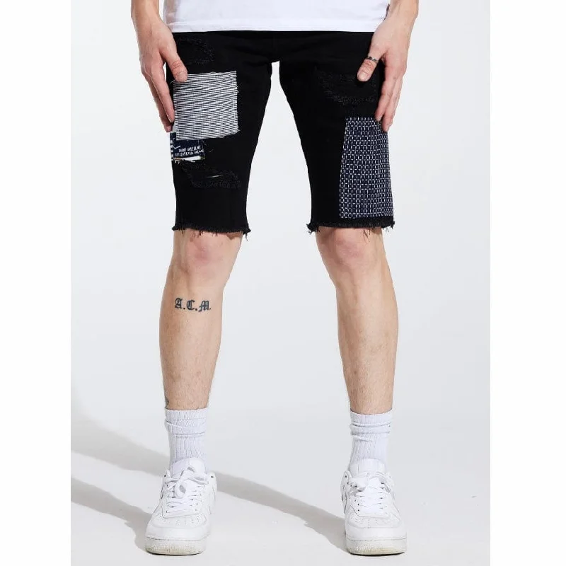 Crysp Charter Shorts (Black) CRYSPSP221-135