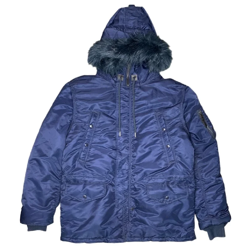 Schott Type G-1 Bomber Jacket (Navy) - 9830