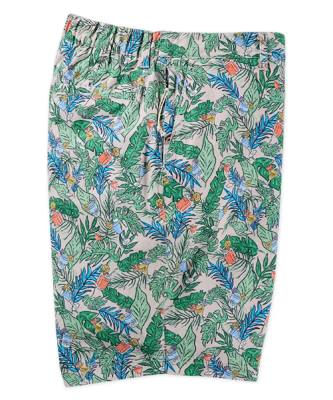 Westport Lifestyle Tropic Print Comfort Short