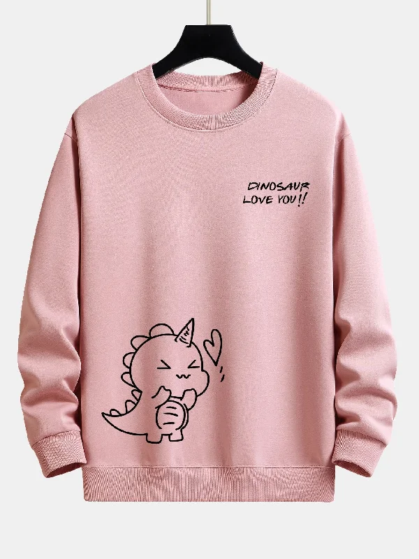 Dinosaur Love You Relax Fit Sweatshirt