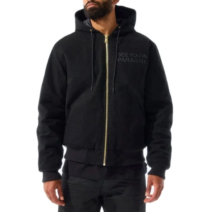 Jordan Craig See You In Paradise Hooded Work Jacket (Black) 91750