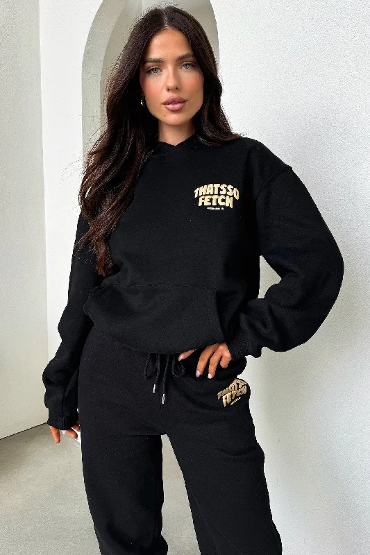 Series 5 Hoodie - Black/Gold