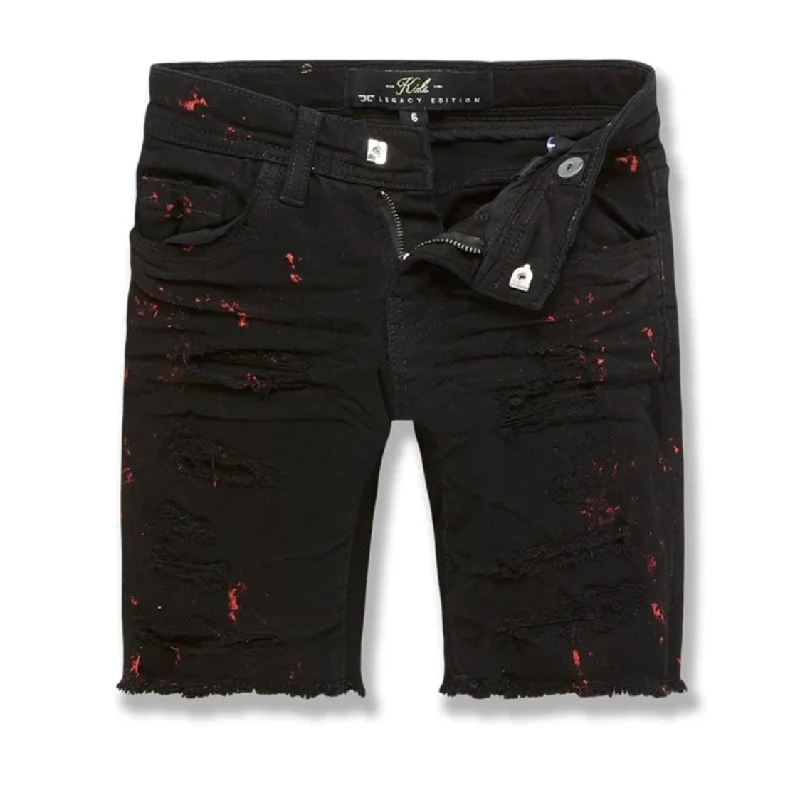 Kids Jordan Craig Vengeance Denim Shorts (Black) J3176SK