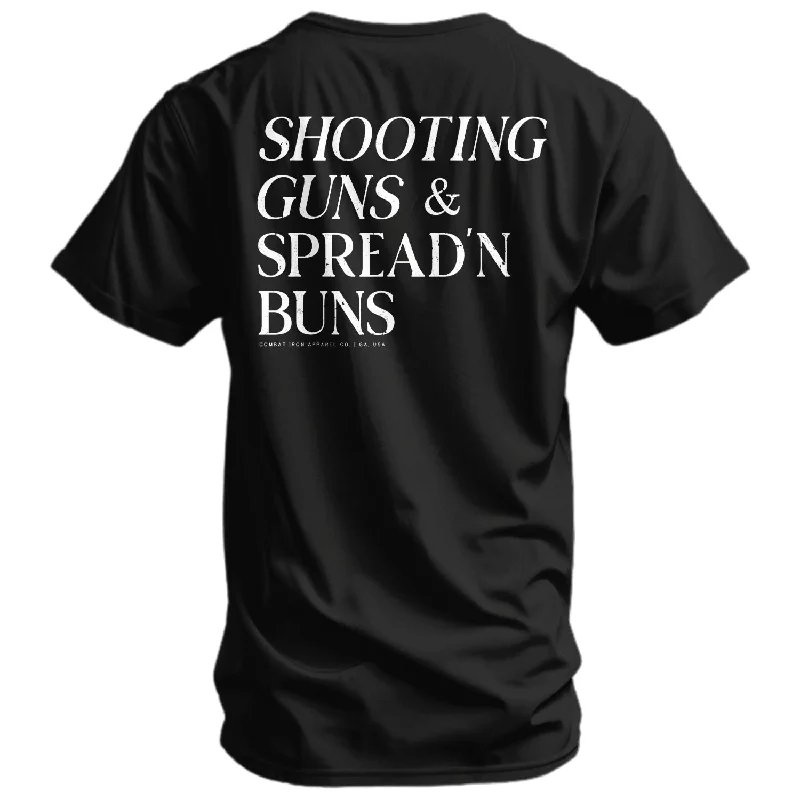 Shooting Guns & Spread'n Buns Men's T-Shirt