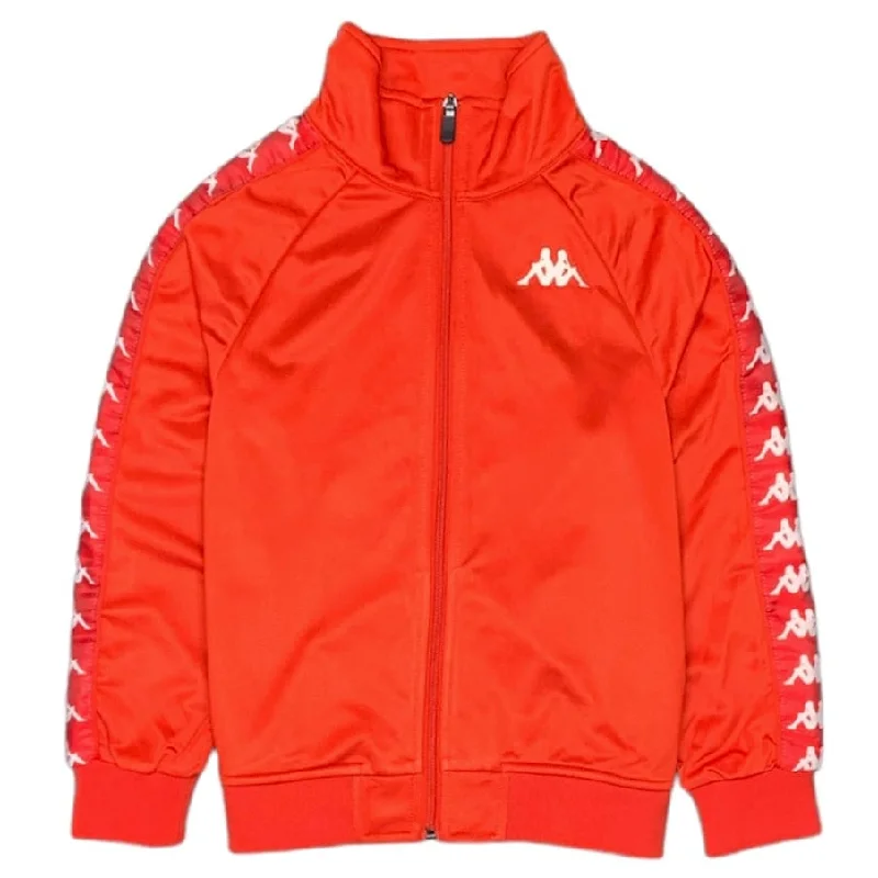 Kids Kappa Logo Tape Dartem Track Jacket (Red Blaze) 3502050R