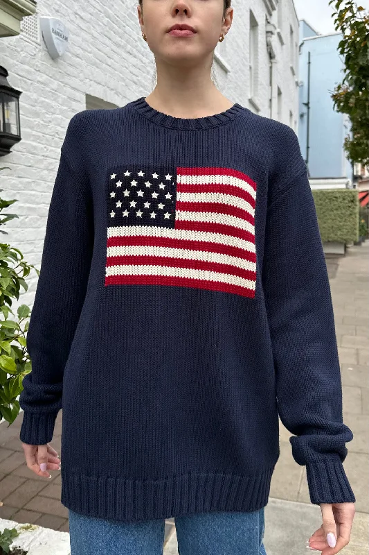 Nico American Flag Sweater