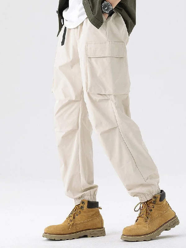 Water Repellent Cargo Jogger Pants