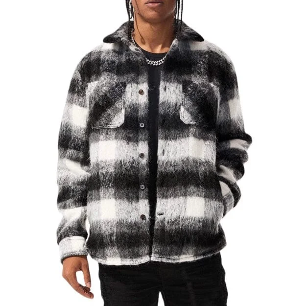 Jordan Craig Vandal Flannel Shacket (Black) 2562