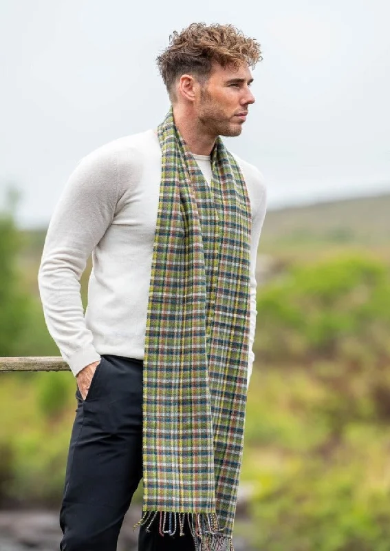 McNutt Scarf | Glen Mini Check