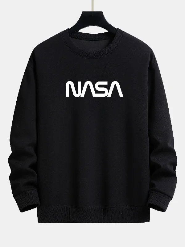 NASA Print Relax Fit Sweatshirt