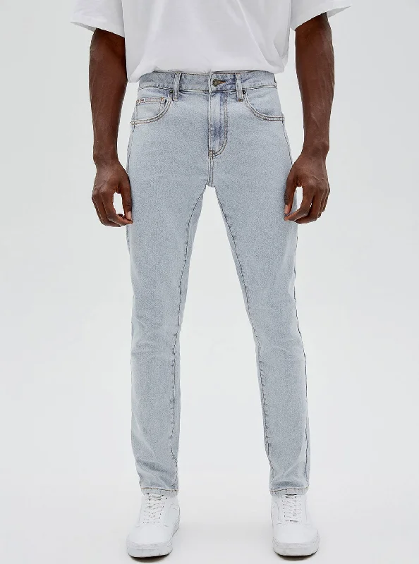 Guess Originals Mid-Rise Skinny Denim Jeans In Osborn Light Wash