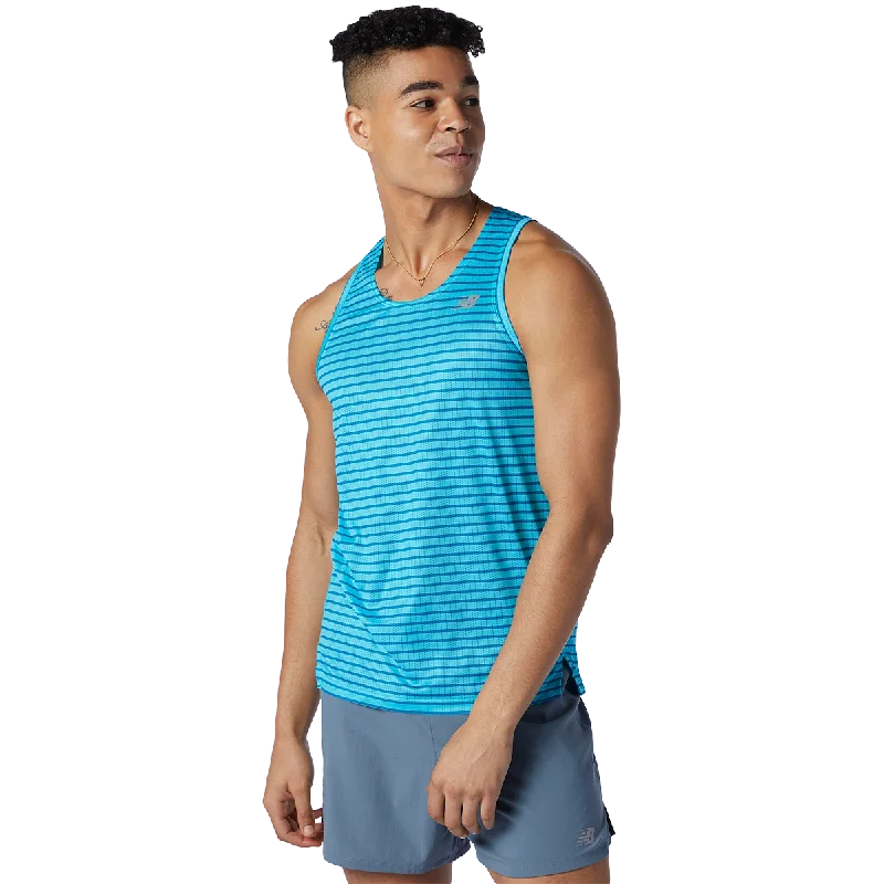 Men's Printed Impact Run Singlet